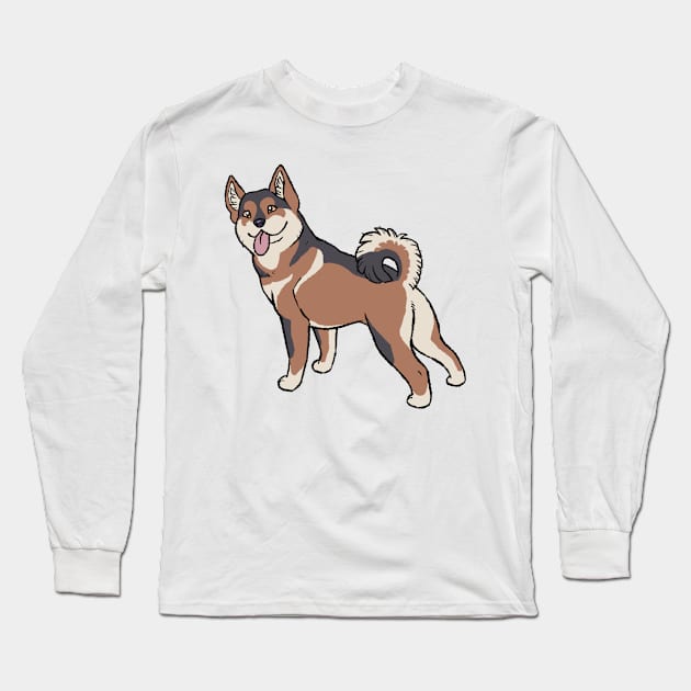 Shikoku (Doggust 2022) Long Sleeve T-Shirt by tiffatiel